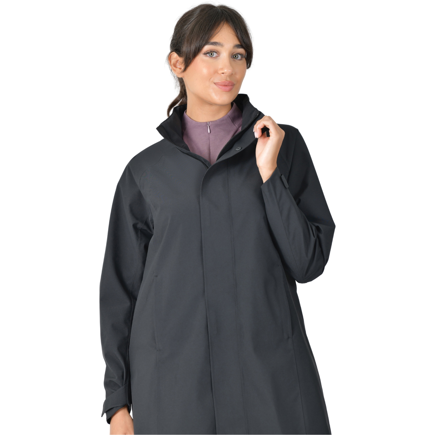2025 Weatherbeeta Veste Imperméable Pour Femme à Manches Longues Pour équitation Jacket 1028839 - Black